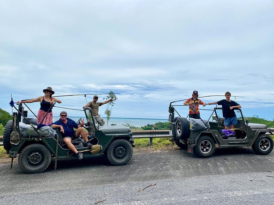Jeep Tour van hue naar hoi an via de hai van pas