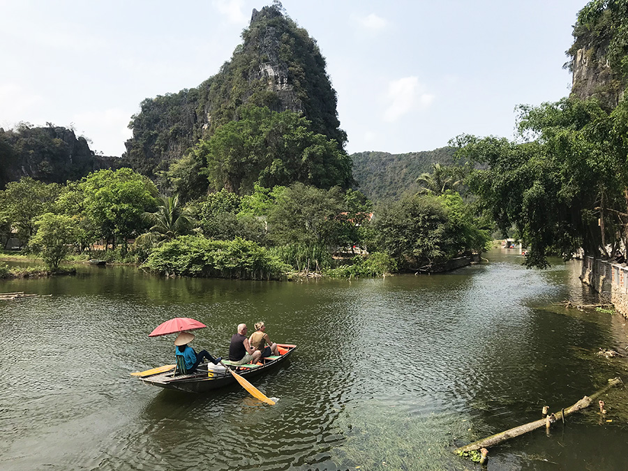 Fietsen en boottocht in Tam Coc of Trang An – Ontmoet de lokale bevolking – Privé tour
