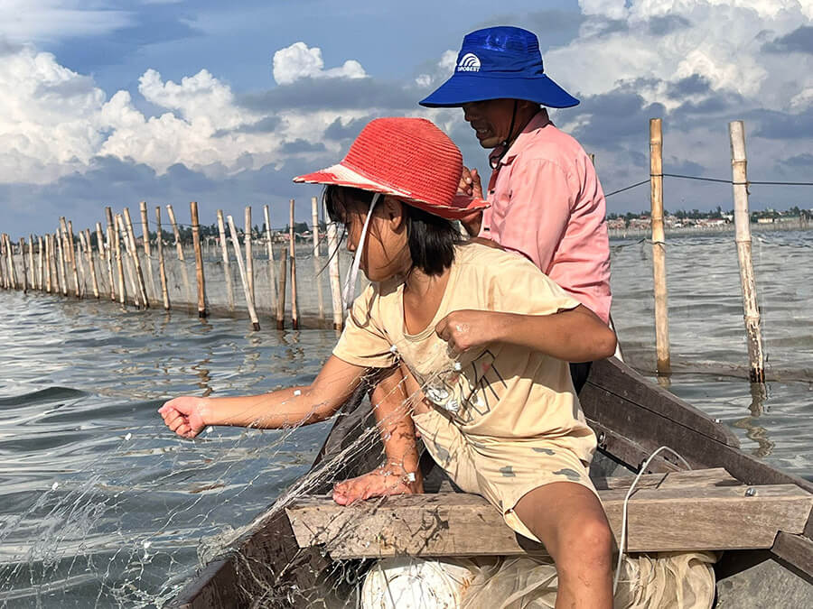 HUE – ONTMOET EEN LOKALE VISSERSFAMILIE IN TAM GIANG LAGUNE